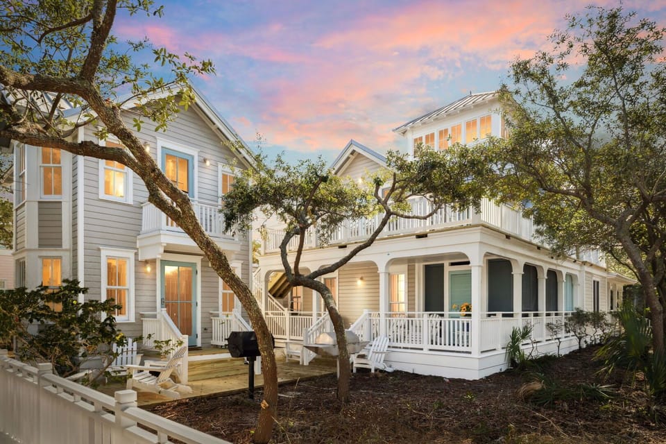 Four by the Shore + Little Dipper 
3 BR Main House + 1 BR Carriage House