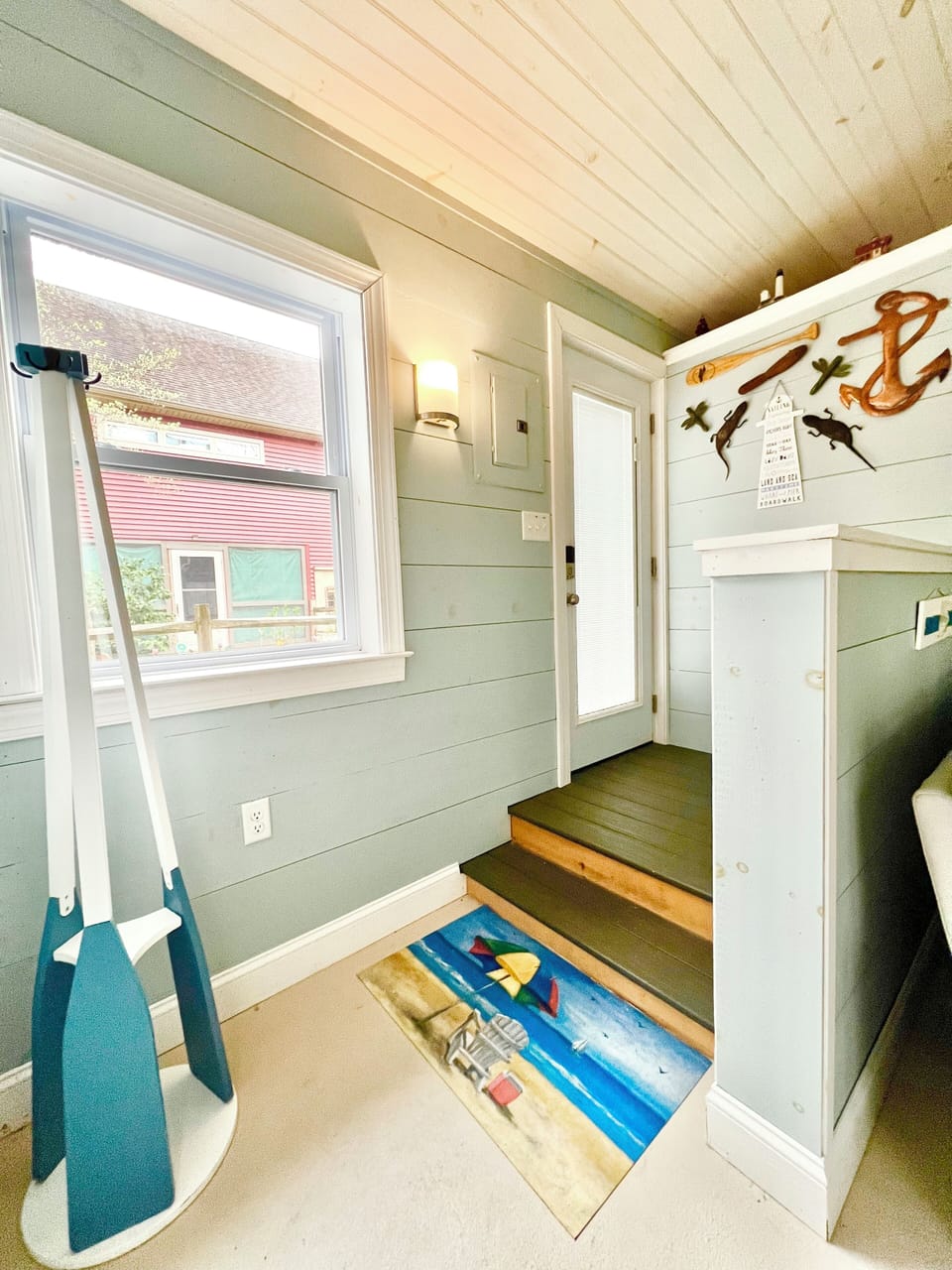 Keypad backdoor access.