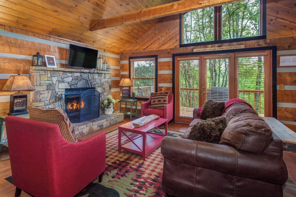 Bella Casa's cozy living area