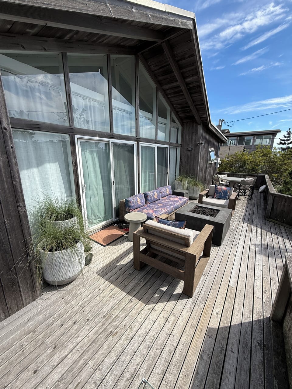 Outdoor Seating on Front Deck