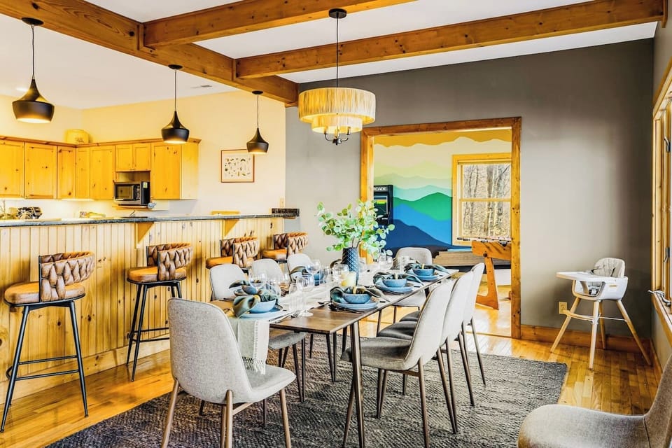 Freshly renovated, with brand new furnishings and fixtures. 