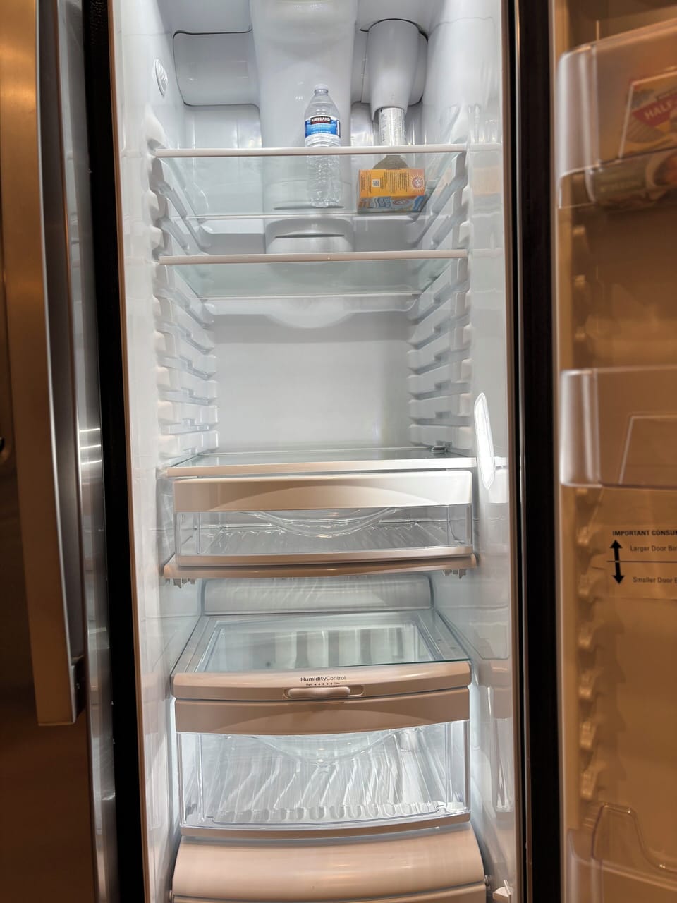 New refrigerator and ice machine