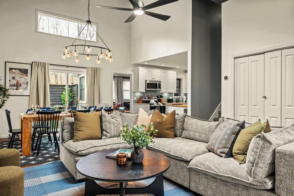 Embrace the spaciousness of our open floor plan, where every room flows effortlessly into the next.