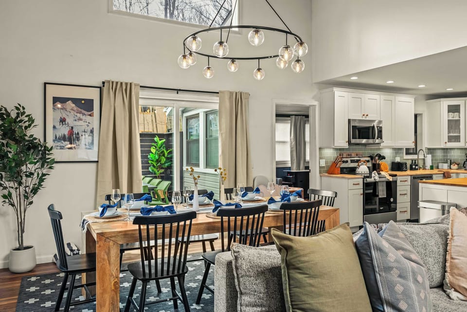 Just beside the living area—perfect for seamless indoor-outdoor living and unforgettable meals.