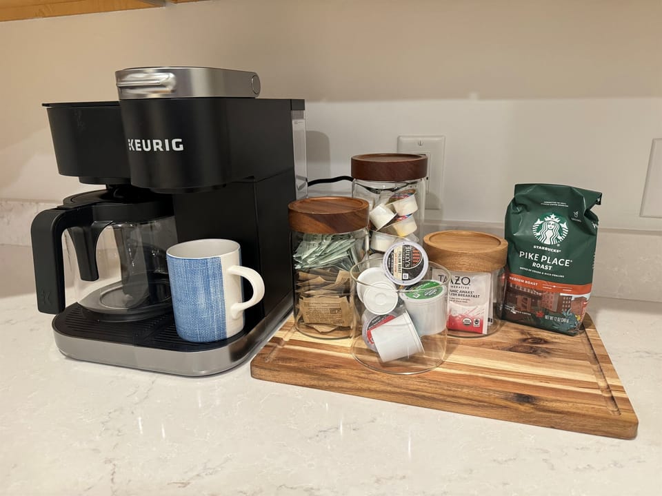 Single-serve or full pot? You choose — we’ve got options for every kind of morning.