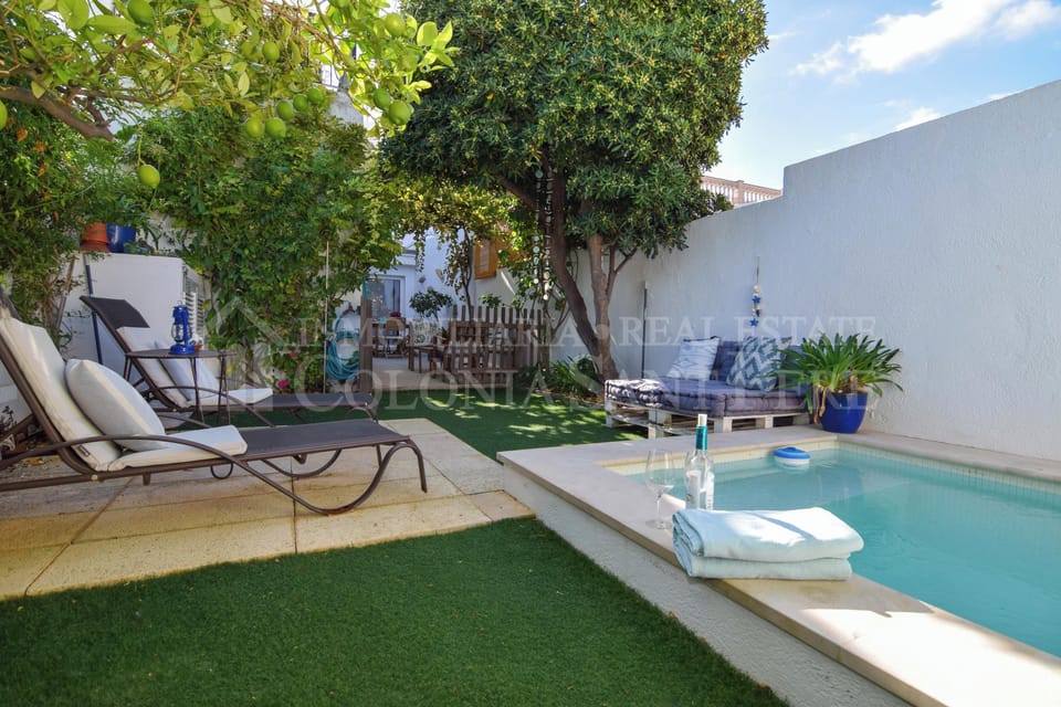 5 Casa de pueblo piscina en la Colònia