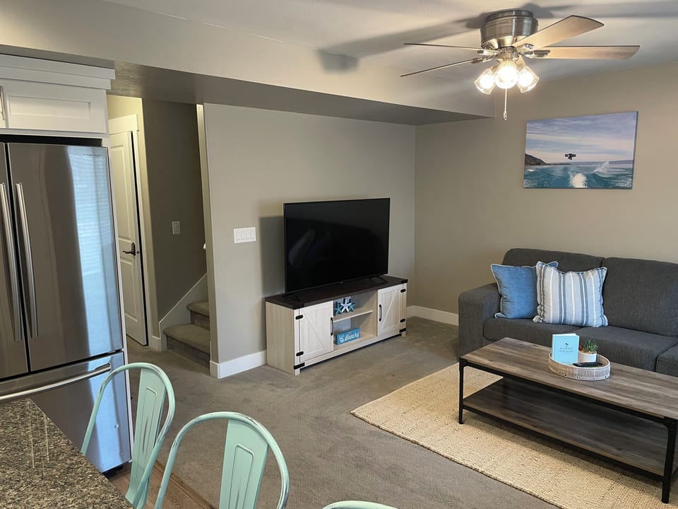 Living room with TV
