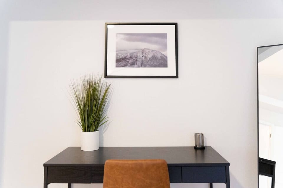 This bright close-up view showcases the dedicated work space