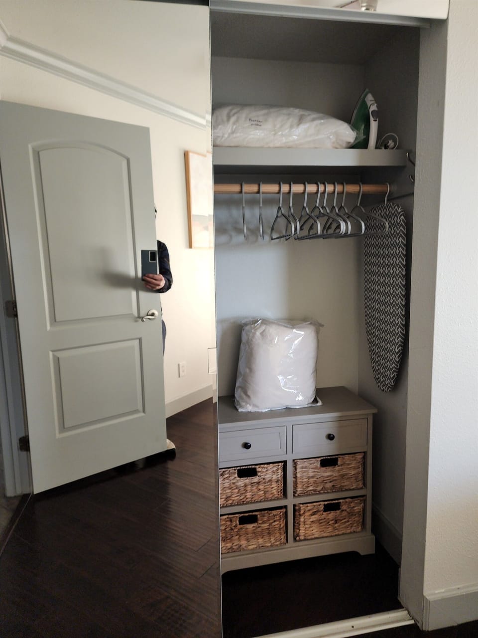 Closet in the primary.