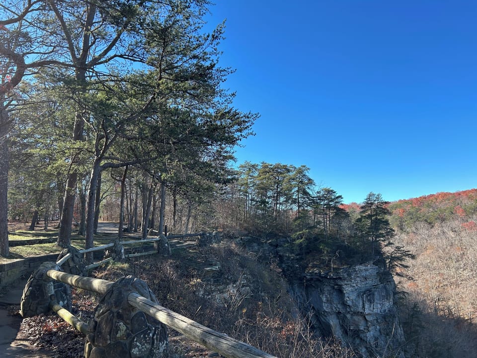 Cloudland Canyon State Park  - 3 minutes away