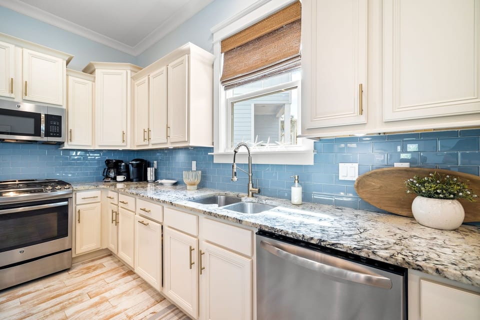 stocked kitchen