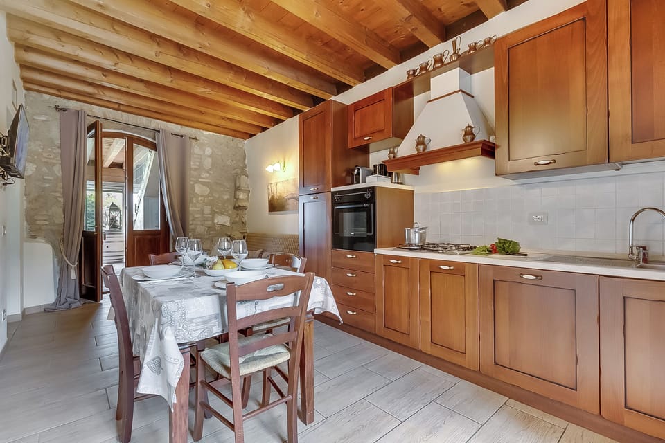 Kitchen and dining area