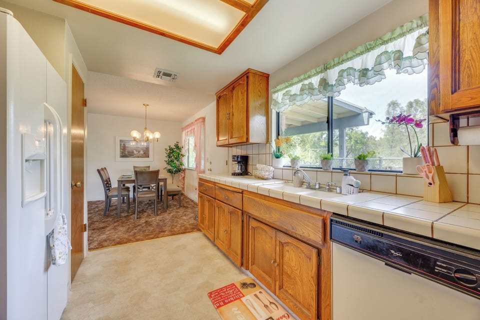 Property Interior | Single-Story Home | Free WiFi | Central A/C & Heating