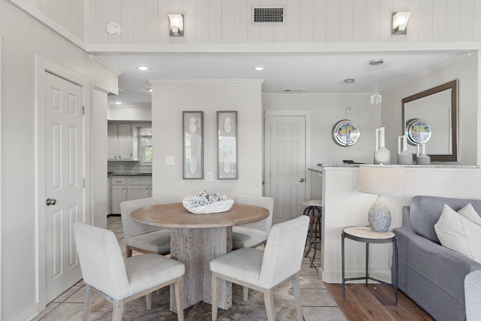 Living area offering seamless transitions.