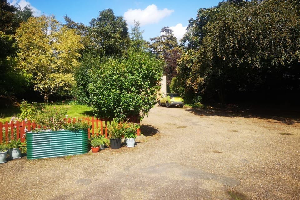 Ample private parking