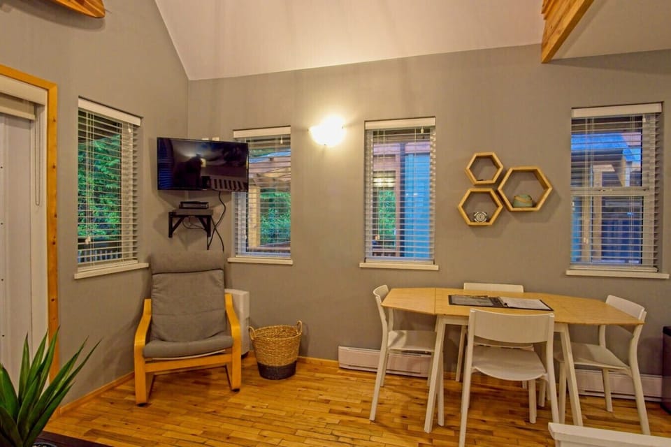 Dining area with seating for four