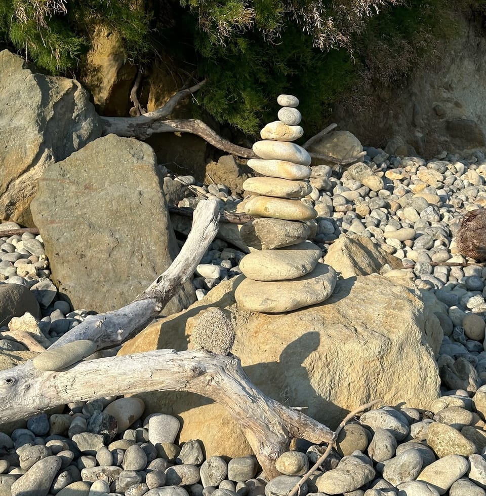 Stones at Binnel Beach