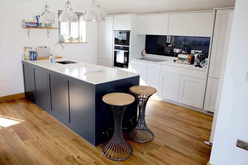 Open plan kitchen