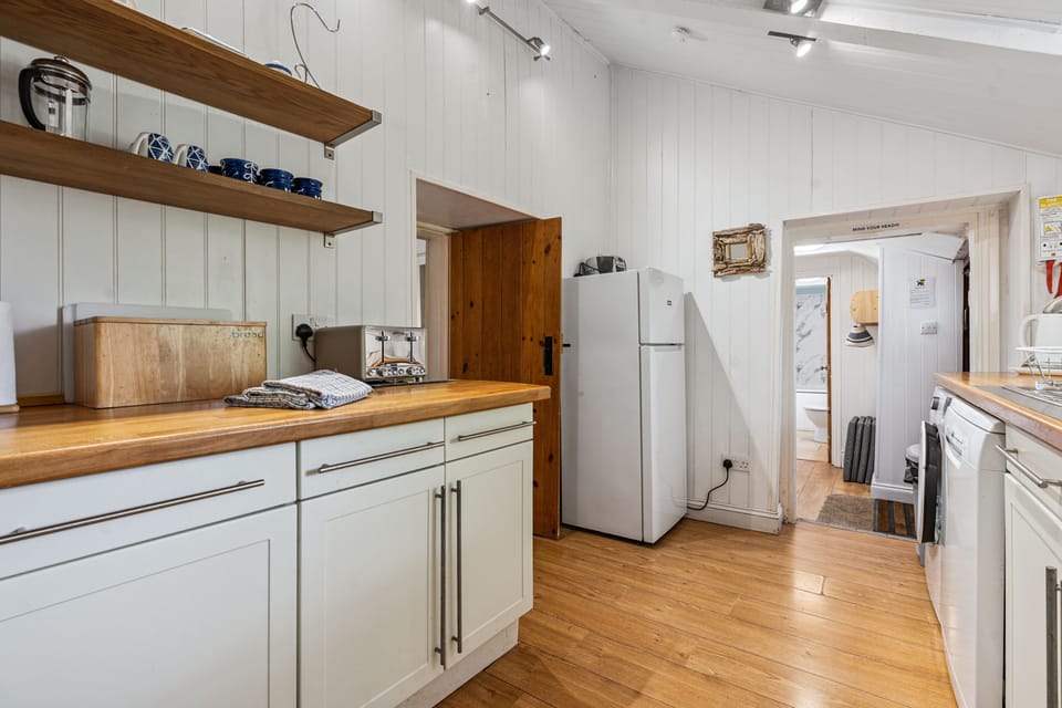 Kitchen at  Webbers Holiday Home Padstow Cornwall