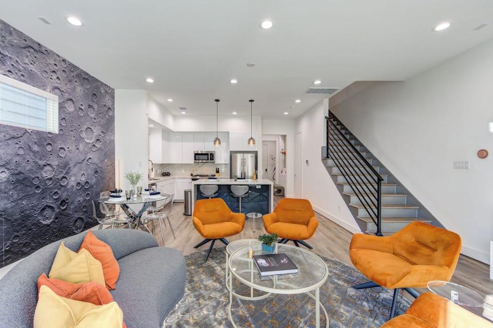 Plush couches for the living room