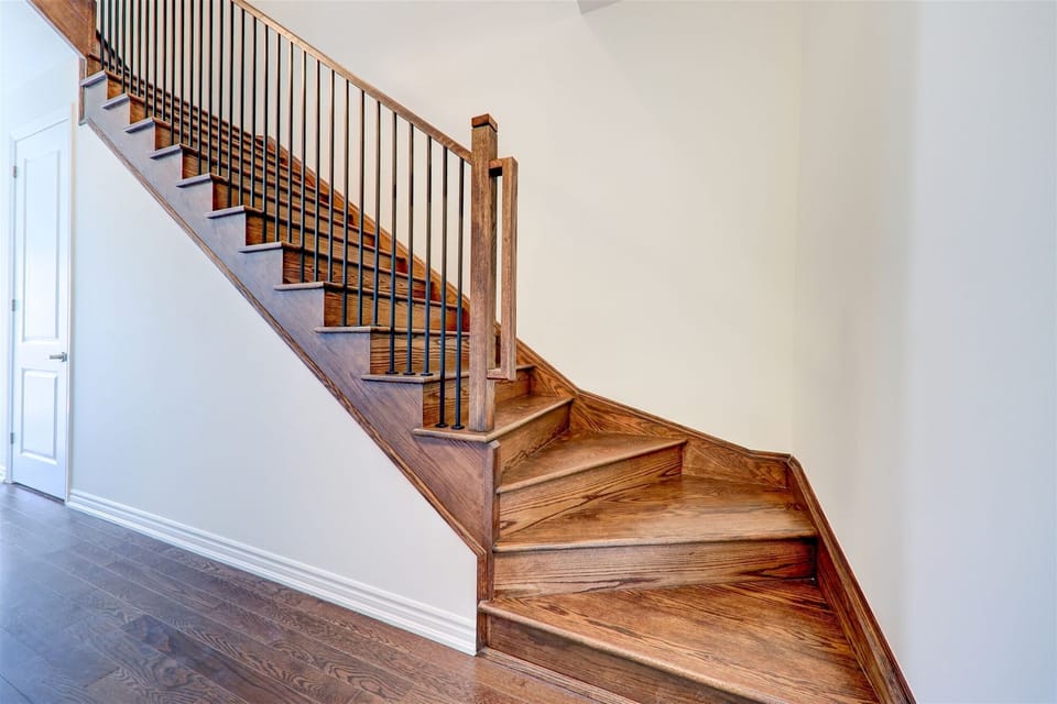 Steps to Second floor and bedrooms