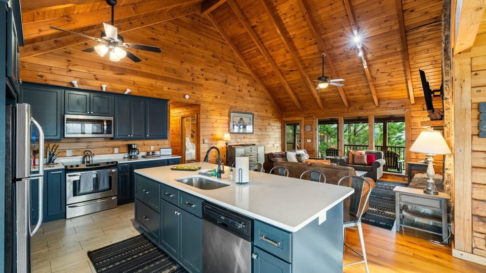 Ample counter space for cooking delicious family meals during your stay