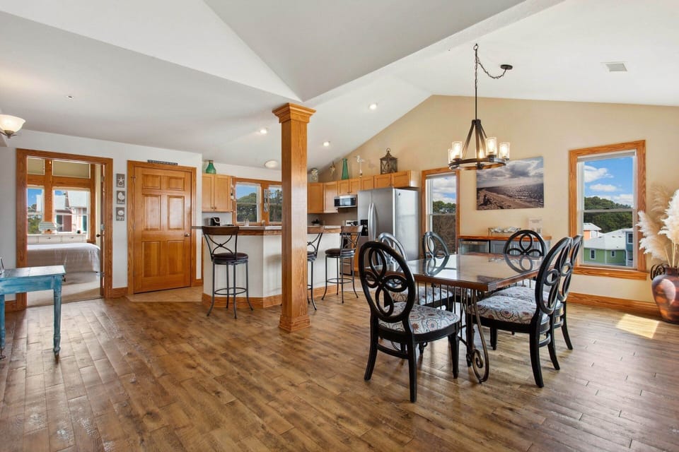 Eat together in the beautiful Dining Area illuminated by natural light.