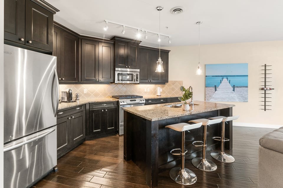 Spacious kitchen