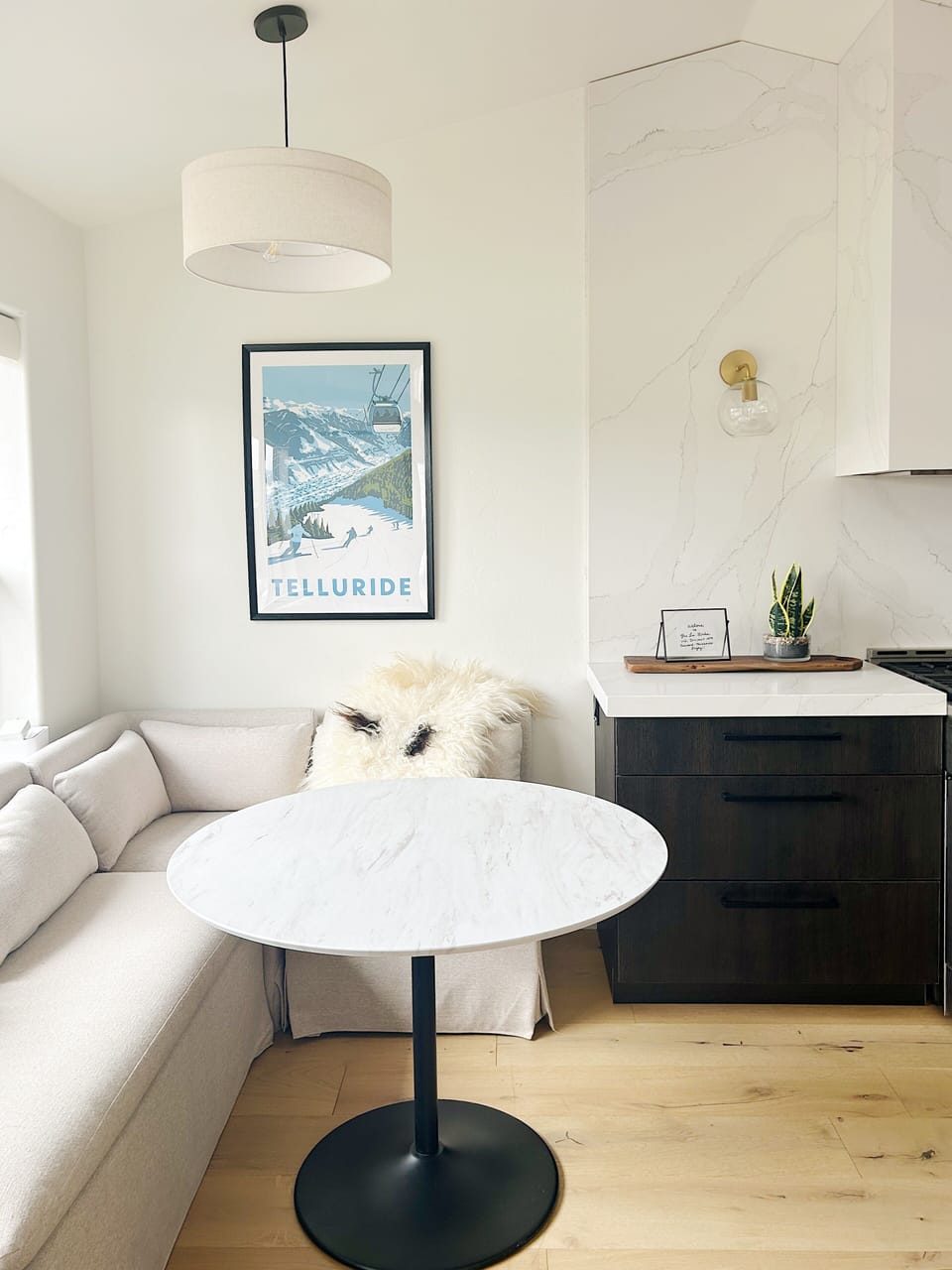 beautiful dining area