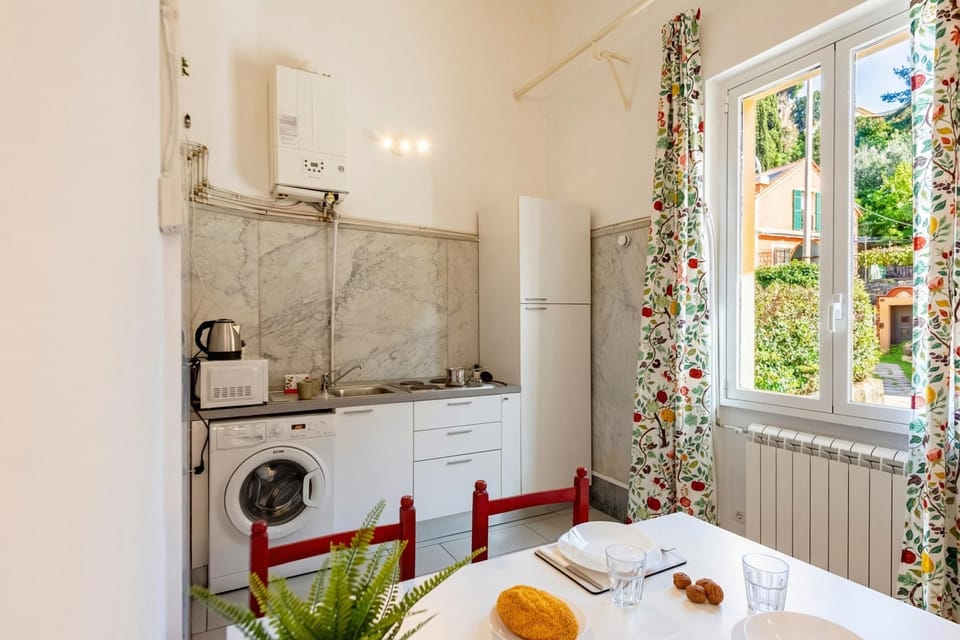 Kitchen and dining area