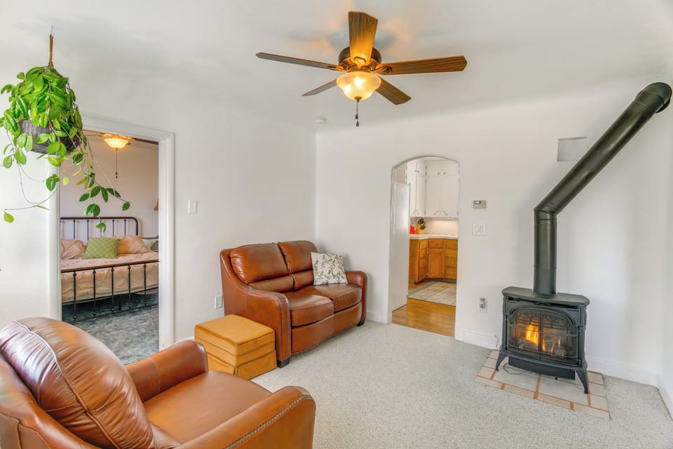 Rigby Vacation Rental | 3BR | 1BA | 1 Step to Enter | 1,200 Sq Ft