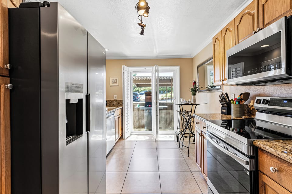 Kitchen area.