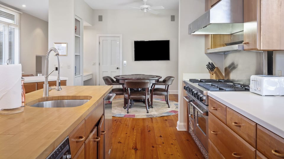 Kitchen with Poker Table