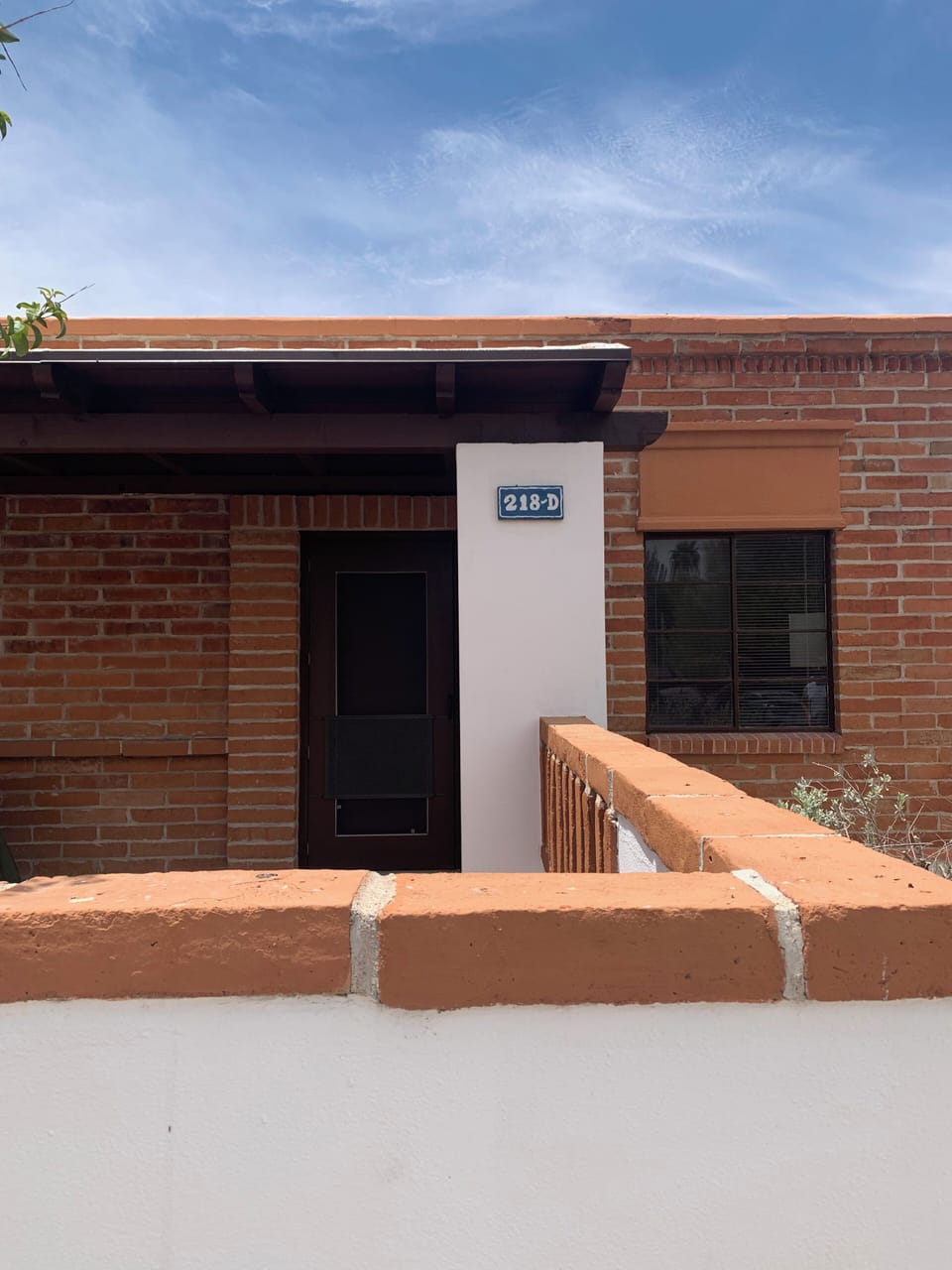 Welcome to 218D, cozy patio for sipping coffee while looking at the mountains