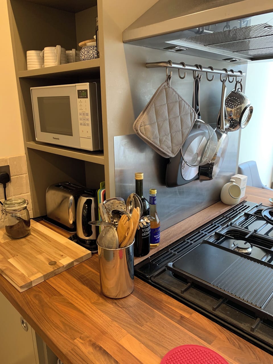 Well equipped kitchen ready for you
