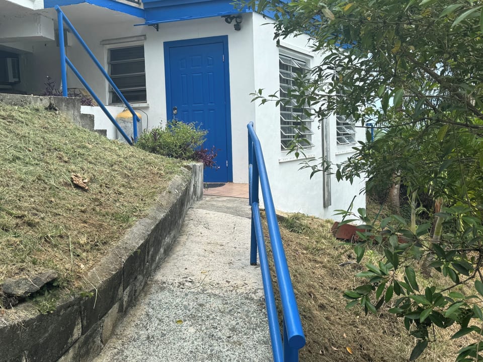 Front door walkway from driveway