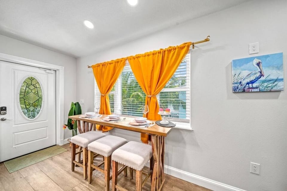 3 Seat Dining Table  By Window