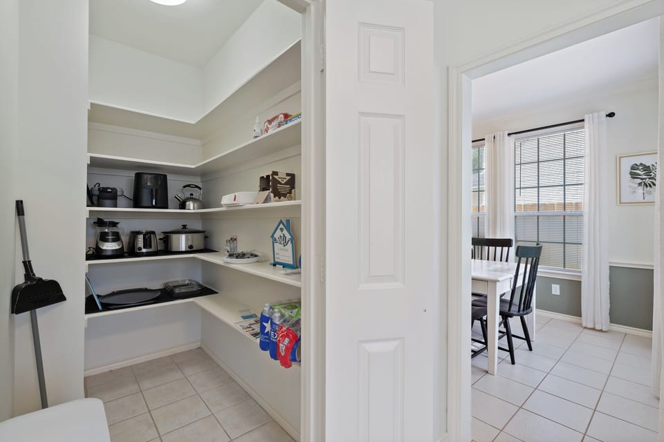 Well stocked with appliances for you pleasure