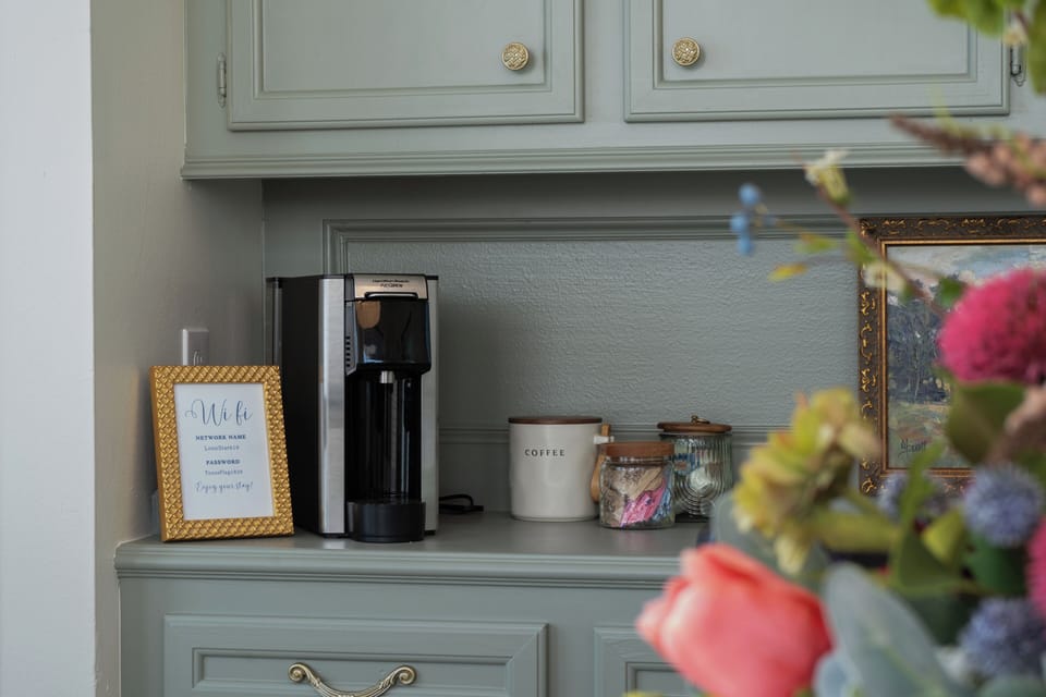 Coffee essentials included 