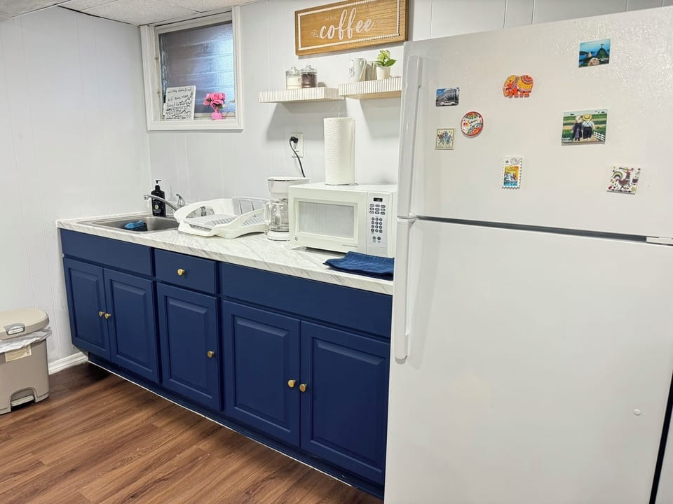 Clean and stylish kitchen area