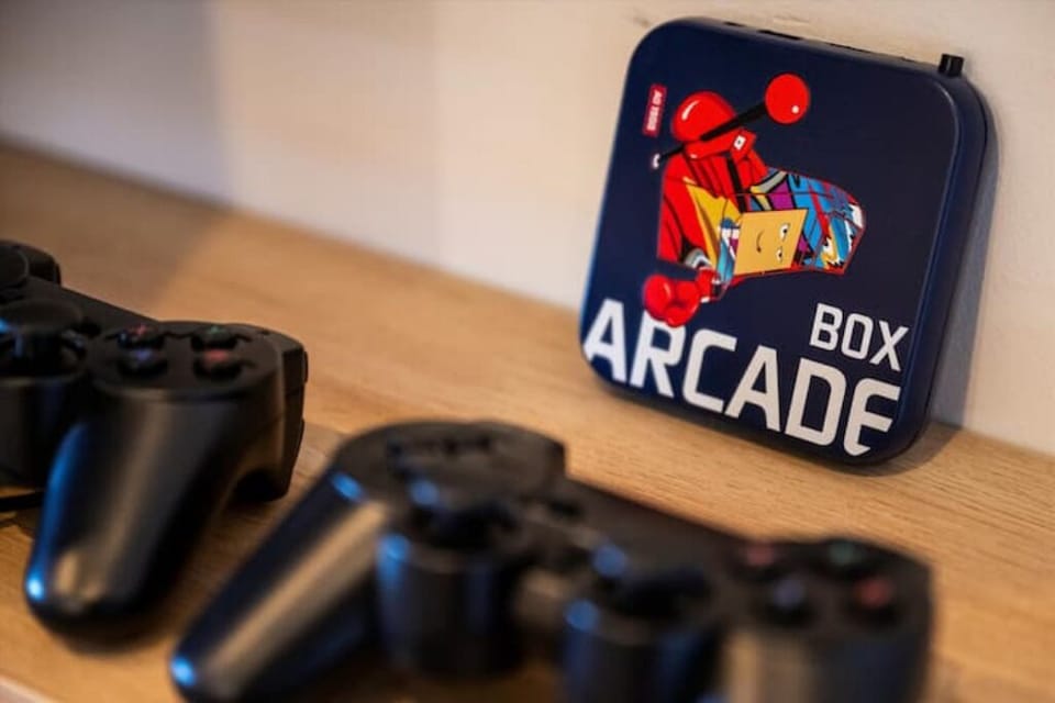 Kids Game Room; Loft Level: 10,000 video games on this arcade box