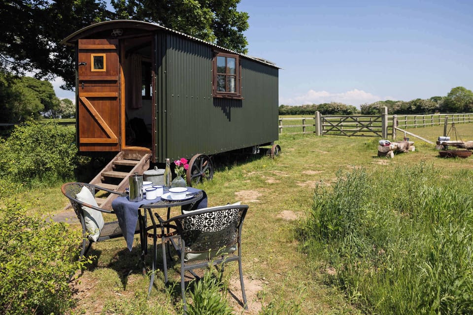 Lovely spot for a relaxed, rural breakfast