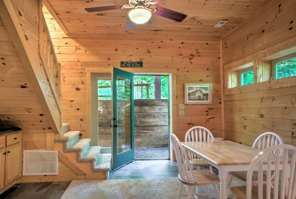 Basement access to the backyard