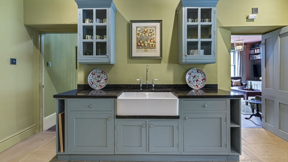 Traditional elements are combined with modern design.