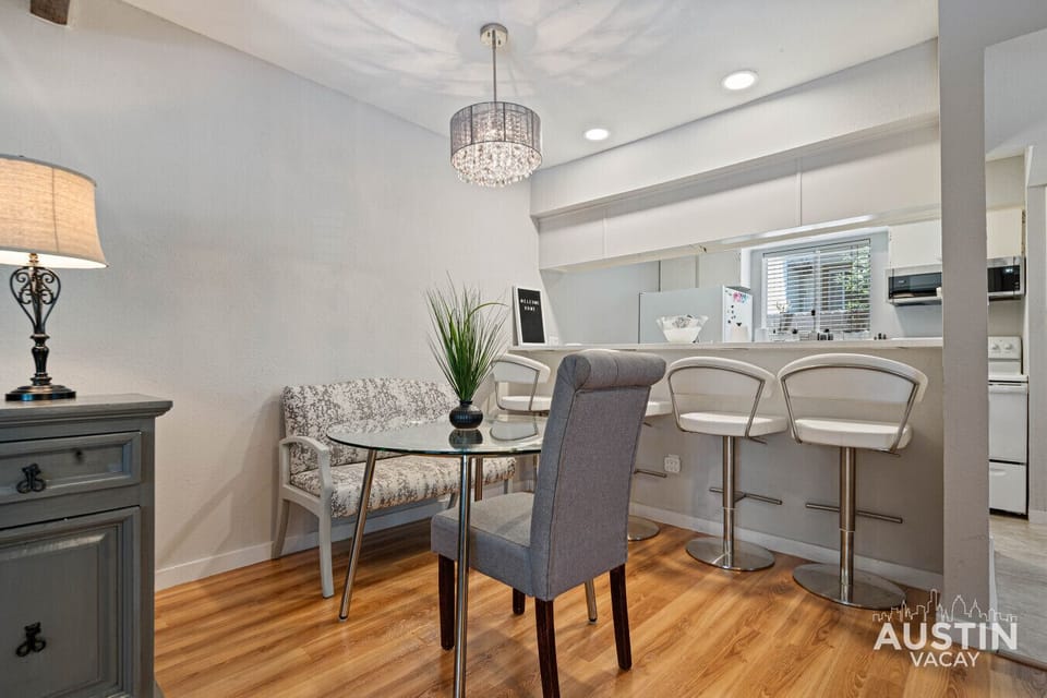 Coffee table talks and comfy couches—the heart of your stay.