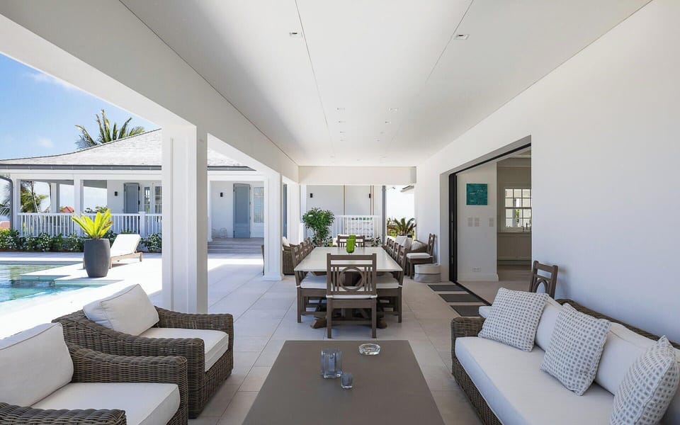 Fully equipped and air-conditioned kitchen. Electric oven, gas stove, microwave, refrigerator, mixer, centrifuge, freezer, dishwasher, Nespresso machine, blender, kettle, toaster, breakfast bar. Outdoor dining area under an ajoupa on the back of the prope