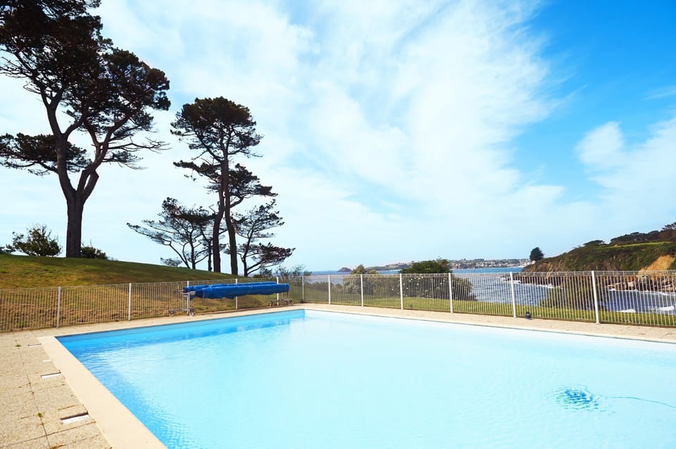 You will love to cool off in the gorgeous, seasonal outdoor pool.