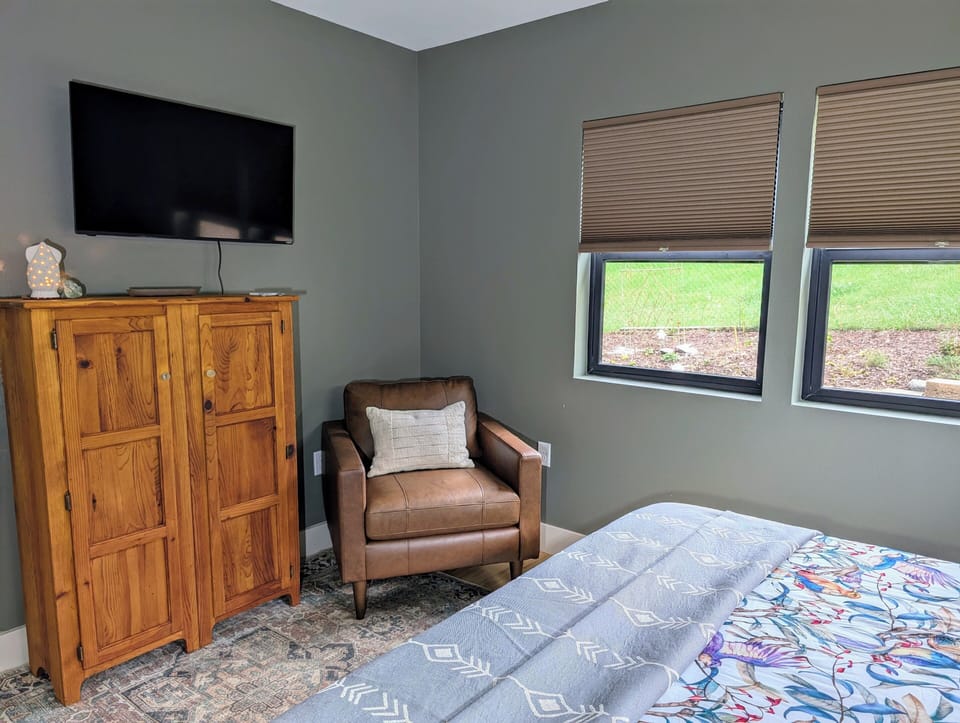 Master Bedroom on Ground Floor with King Bed