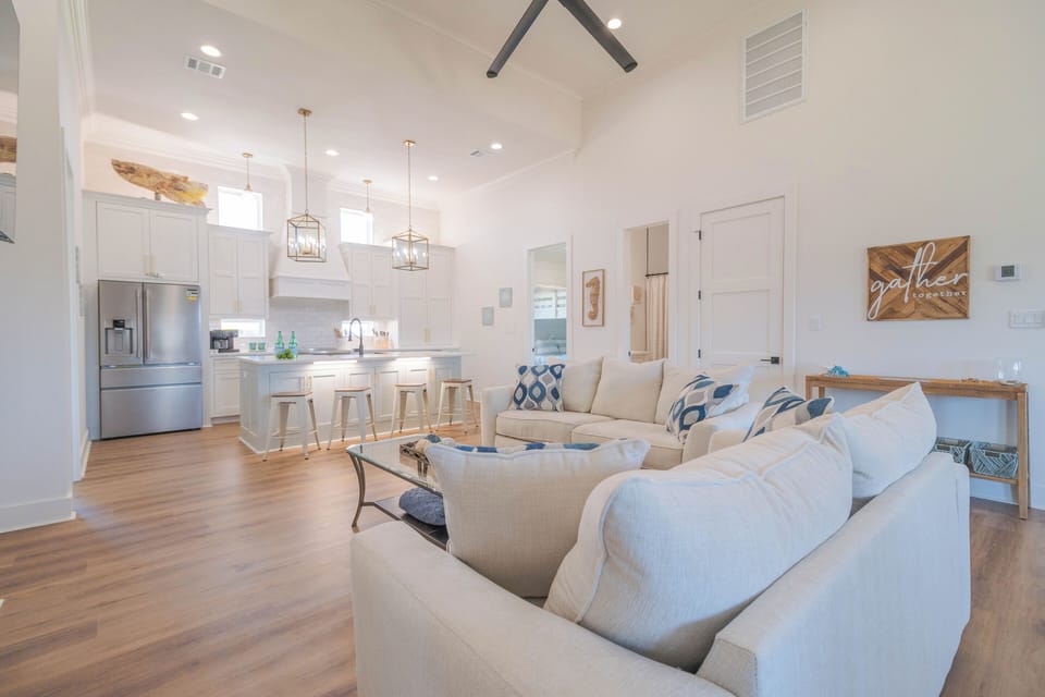 With 4 bedrooms and ample space, The Good Life is the perfect coastal getaway for families and groups.