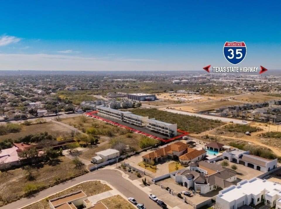 birds eye view of near i-35